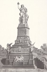 ニーダーヴァルト記念碑 作： Pierre Joseph Redouté